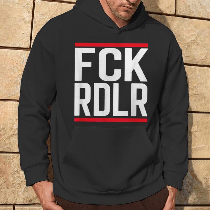 Fck Rdlr Anti Radler Saying And Statement Party S Kapuzenpullover Lebensstil