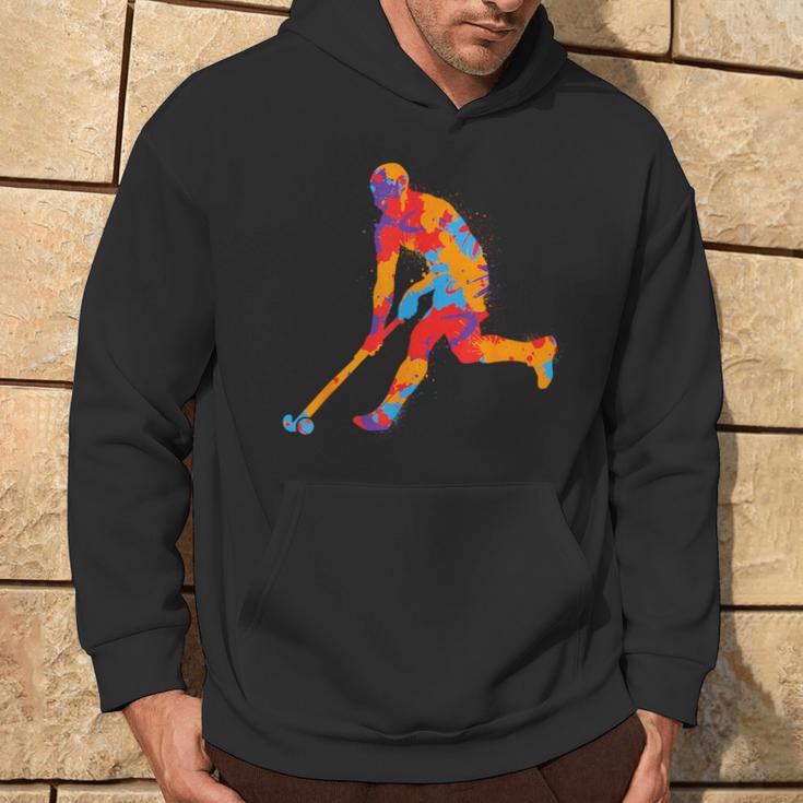 Field Hockey Colourful Hockey Player Children's Hockey Boys Kapuzenpullover Lebensstil