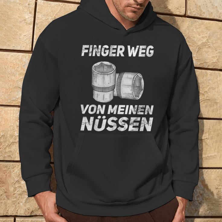 Finger Wegon Mein Nüs Car Mechanic Screwdriver S Kapuzenpullover Lebensstil