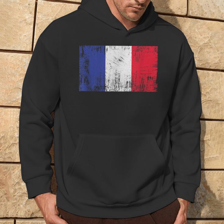 France Flag French Flag Football Fan Kapuzenpullover Lebensstil