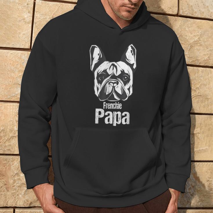 French Bulldog Papa- Frenchie French Bulldog S Kapuzenpullover Lebensstil