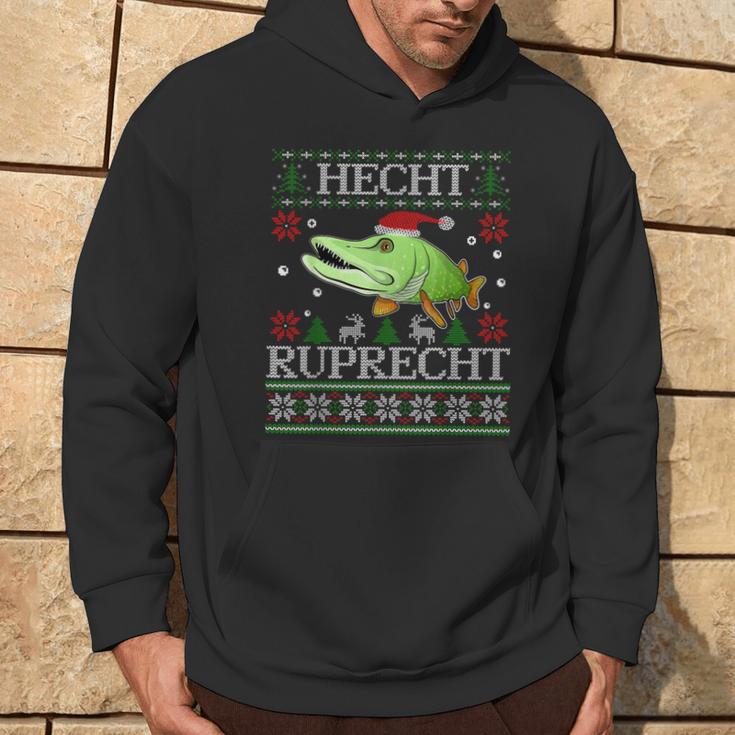 Fishing Christmas Fishing Pike Ruprecht Kapuzenpullover Lebensstil