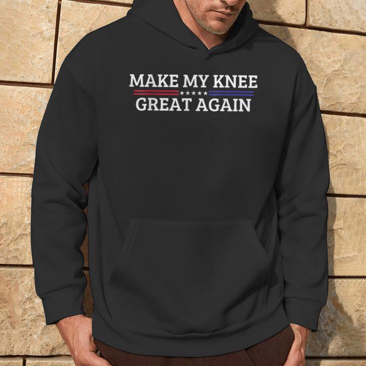 Make My Knee Great Again A Broken Knee Recovery Kapuzenpullover Lebensstil