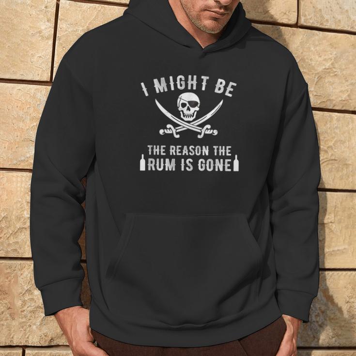 Pirate Pirate Drinking Rum Cruise Kapuzenpullover Lebensstil