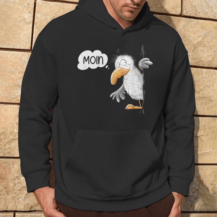 Seagull Cartoon I Sea Bird Animal Motif Moin North Sea Kapuzenpullover Lebensstil