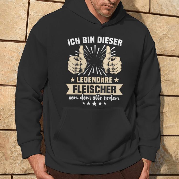 Slogan Fleischer Kapuzenpullover Lebensstil