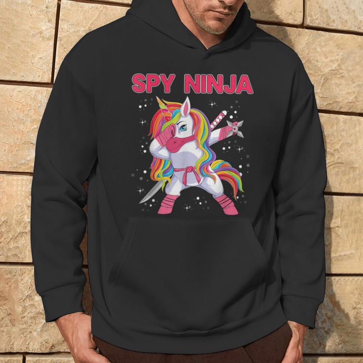 Gaming Spy Unicorn Ninja Gamer Gaming Enthusiast Kapuzenpullover Lebensstil