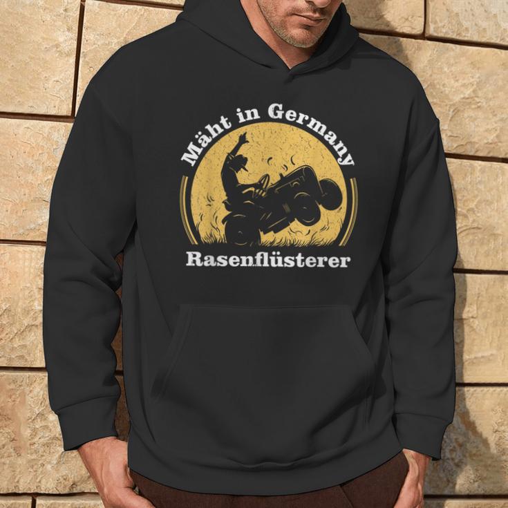 With German Lawnmower Lawn Mowing Kapuzenpullover Lebensstil