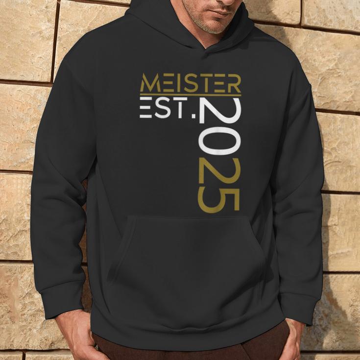 Graduation Master Est 2025 Golden Outfit Master Exam Kapuzenpullover Lebensstil