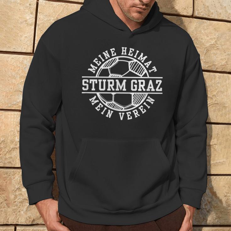 Graz Sturm Football Home Fan Styria Austria Stadium Kapuzenpullover Lebensstil