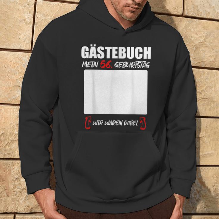 Guest Book 56Th Birthday Signatures Party Kapuzenpullover Lebensstil