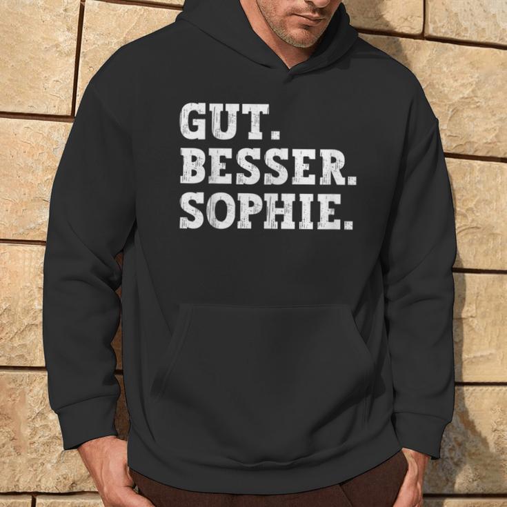 Gut Besser Sophie Saying First Name Sophie Kapuzenpullover Lebensstil