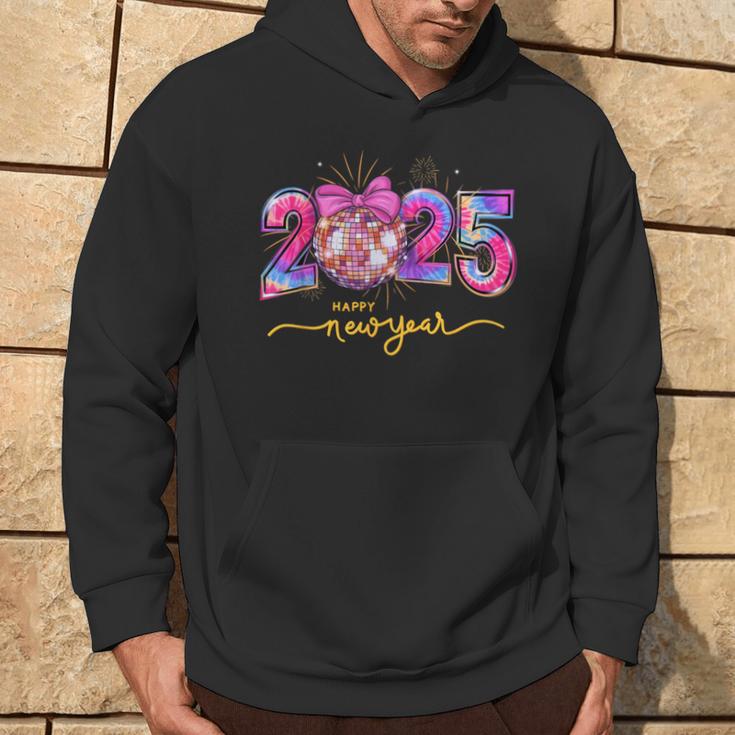 Happy New Year 2025 Pink Coquette Party Family Matching 2025 Kapuzenpullover Lebensstil