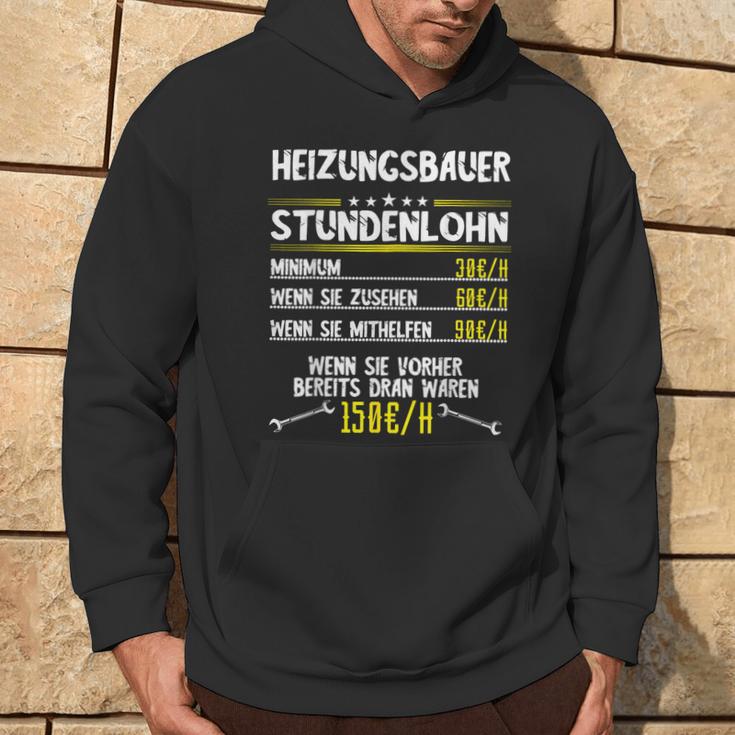 Heating Builder Hourly Wage Sanitary Mechanic Work Kapuzenpullover Lebensstil