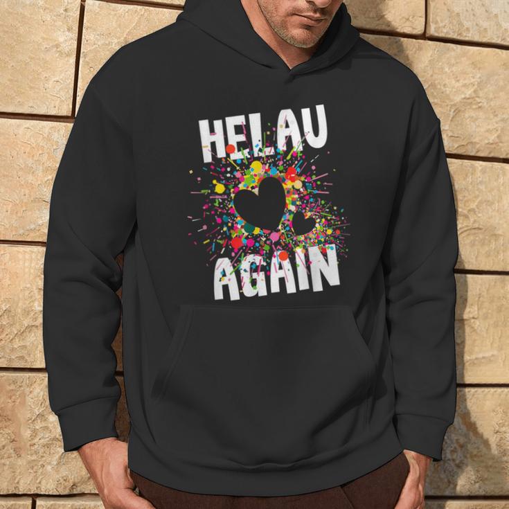 Helau Again Carnival Party Costume Confetti Kapuzenpullover Lebensstil