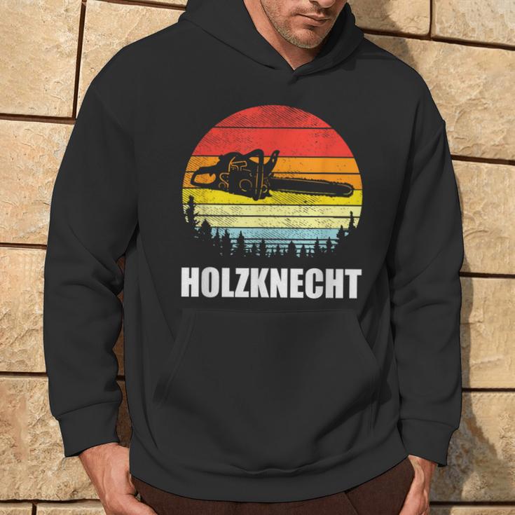 Holzknecht Woodcutter Chainsaw Kapuzenpullover Lebensstil