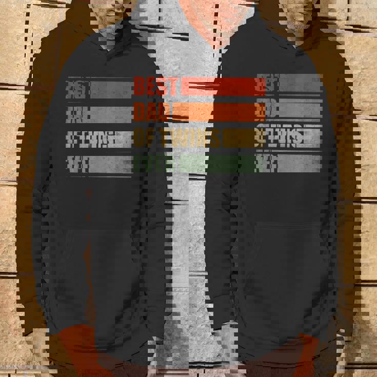 Hombre Padre De Gemelos Retro Papá Gemelo Papá De Mellizos Sudadera Estilo de vida