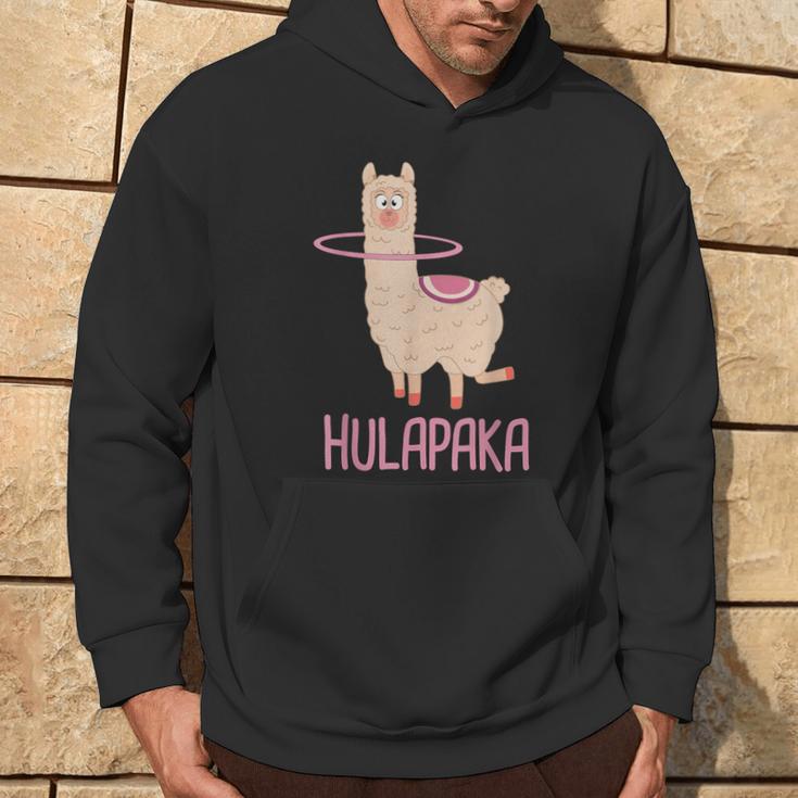 Hulapaka Alpaca Lama Hula Hooping Hoops Hoop Dance Hullern Kapuzenpullover Lebensstil