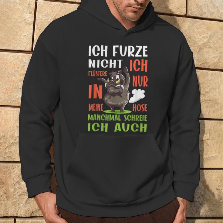 Ich Furze Nicht Ich Wistere Fartzen Kapuzenpullover Lebensstil