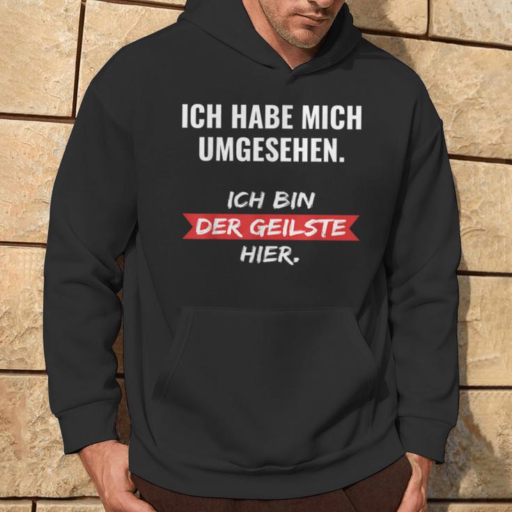 Ich Habe Mich Umsehen Kapuzenpullover Lebensstil