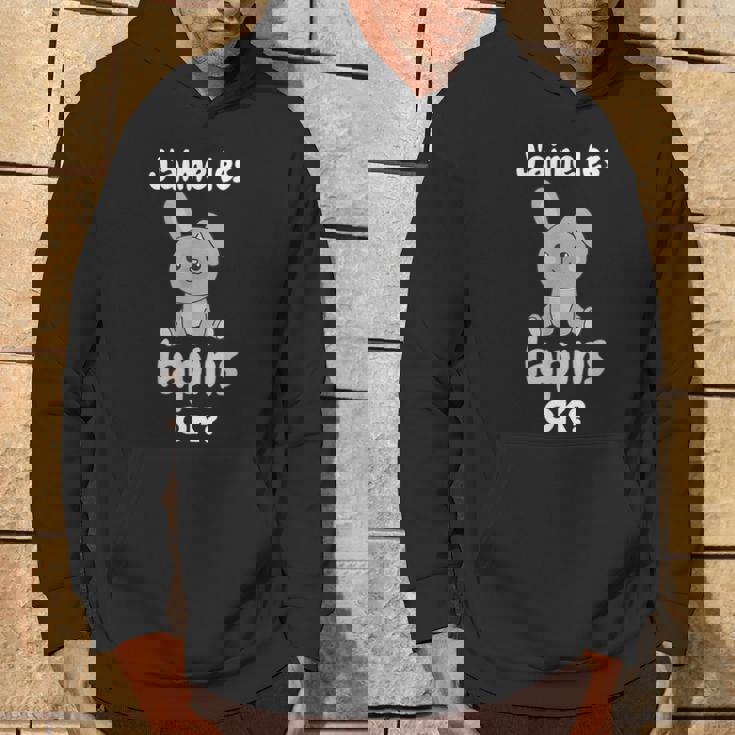 J’Aime Les Lapins Ok Lapin Mignon Sweat à capuche Lifestyle