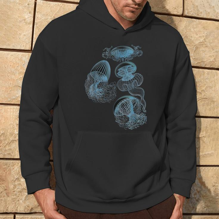 Jellyfish Ocean Lover Bioluminescent Sea Animals Kapuzenpullover Lebensstil