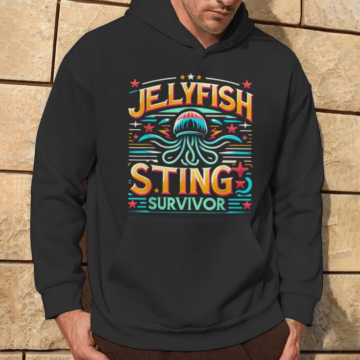 Jellyfish Sting Survivor Kapuzenpullover Lebensstil