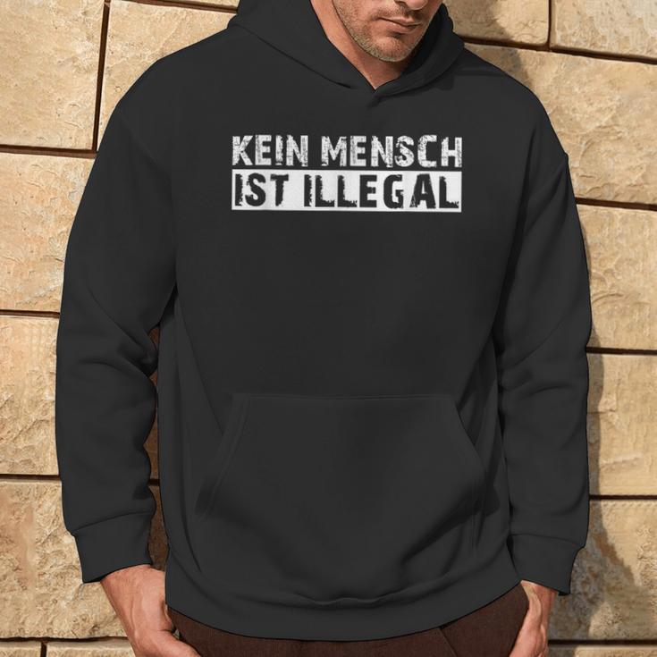 Kein Mensch Ist Illegal Anti Rassismus Tolerance Kapuzenpullover Lebensstil