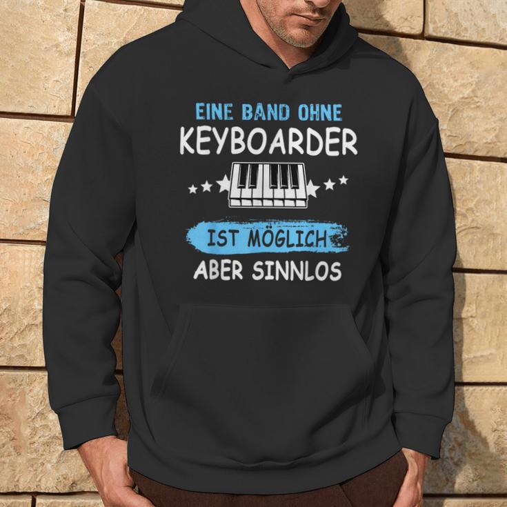 Keyboarder Musician Fun Sayings Music Piano Accessories Kapuzenpullover Lebensstil