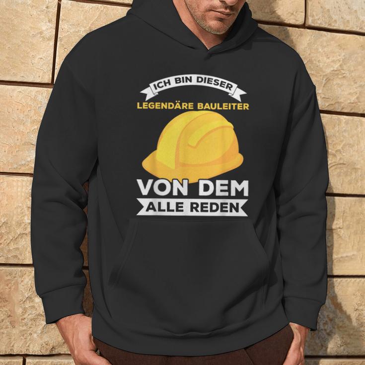 Legendary Construction Manager Builder Construction Site Saying Kapuzenpullover Lebensstil