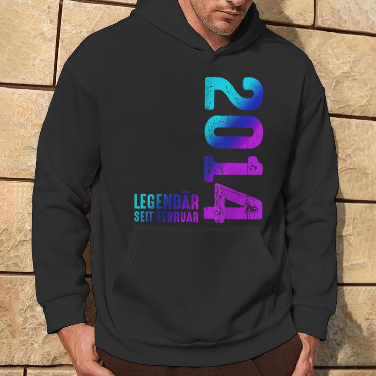 Legendary Since February 2014 Birthday Limited Edition Kapuzenpullover Lebensstil