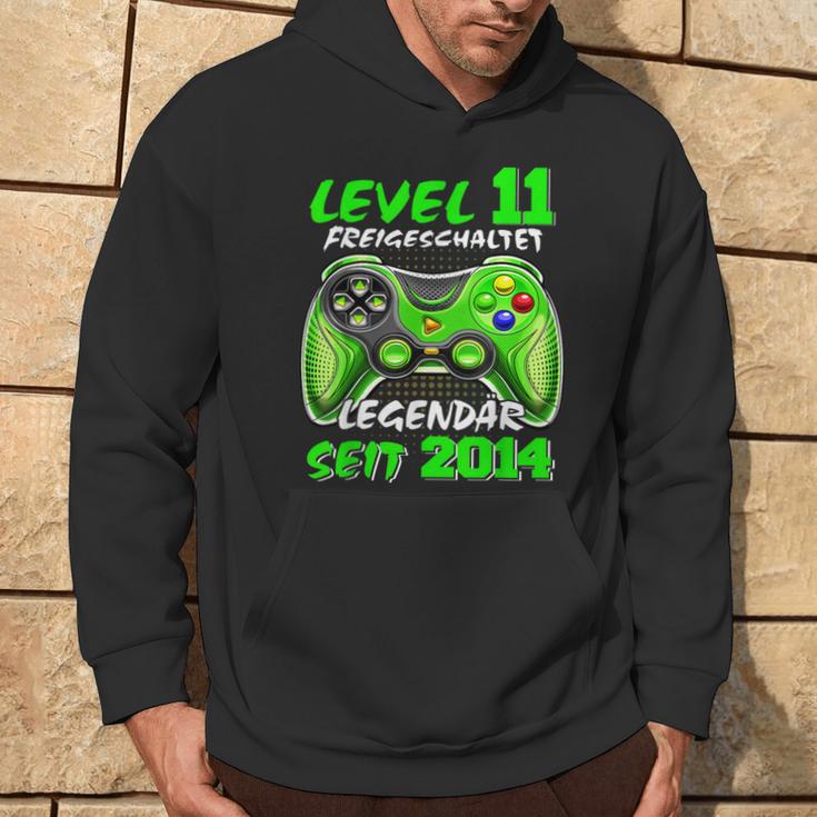 Level 11 Birthday Boy Gamer 2014 11Er Birthday Kapuzenpullover Lebensstil