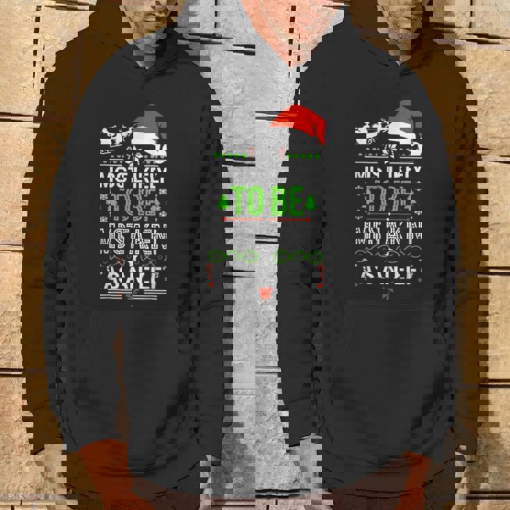 Most Likely To Be Mistaken As An Elf Family Christmas Hoodie Lifestyle Most Likely To Be Mistaken As An Elf Family Christmas Hoodie Lifestyle