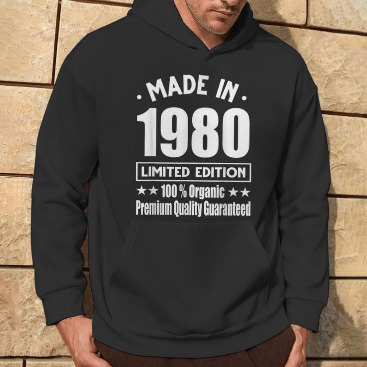 Limited Edition 1980 Birthday 1980 Geboren Jahrgang 1980 Kapuzenpullover Lebensstil