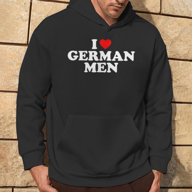 I Love German Kapuzenpullover Lebensstil