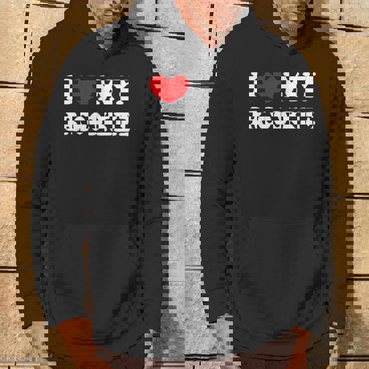 I Love My Rookie Ich Liebe Meinen Rookie Kapuzenpullover Lebensstil