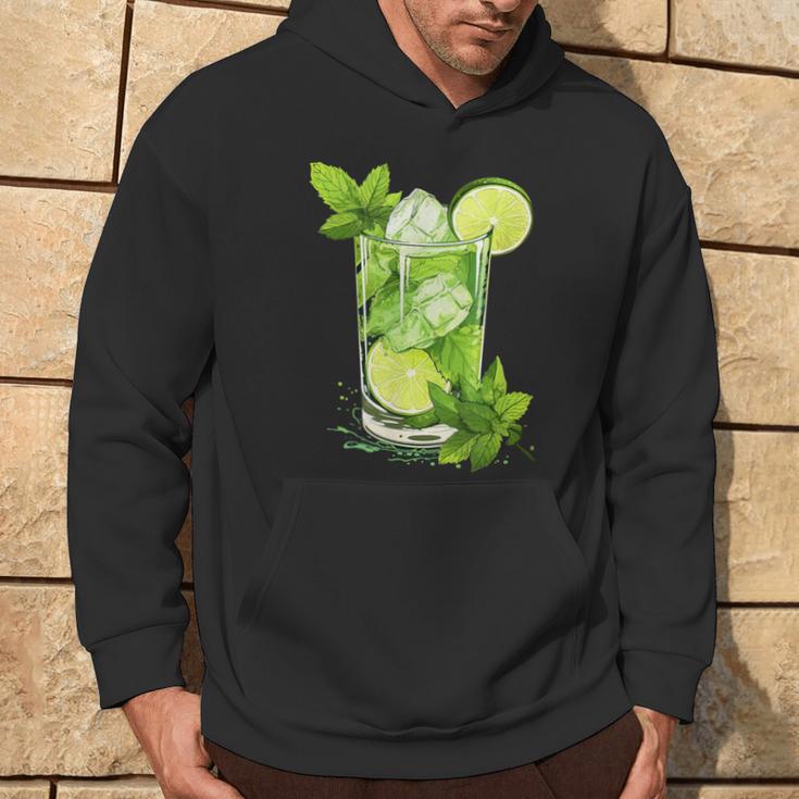 Lustige Kubanische Nacht Mit Diesem Coolen Mojito-Cocktail-Kostüm Kapuzenpullover Lebensstil