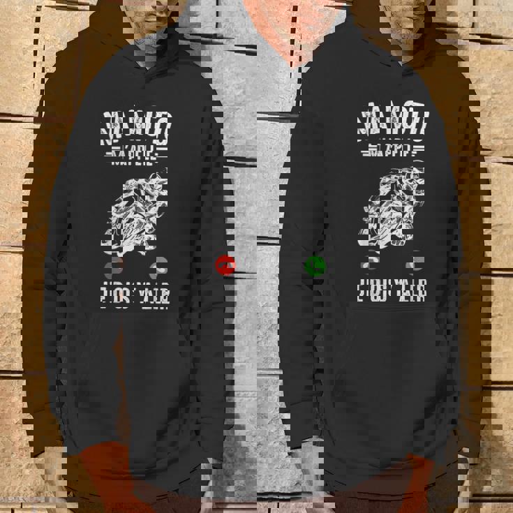 Ma Moto M'appelle Moto Gp Courses Motos Motard Humour Sweat à capuche Lifestyle