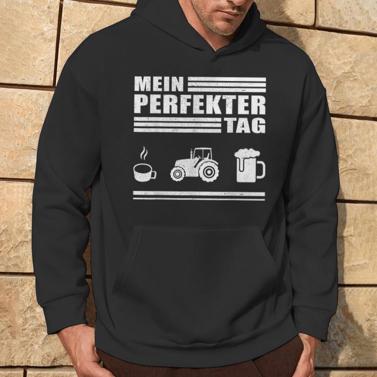 Mein Perfekt Tag Farmer Kapuzenpullover Lebensstil