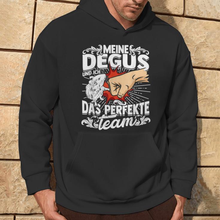 Meine Degus And Ich Das Perfekte Team Shrauchrat Degu Kapuzenpullover Lebensstil