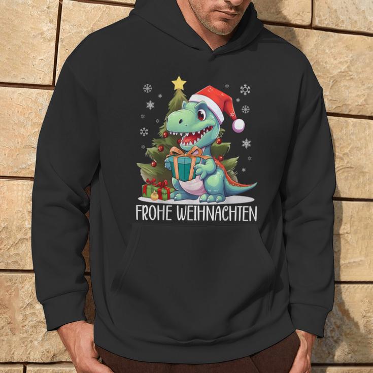 Merry Christmas Family Children's DinosaurRex Christmas Kapuzenpullover Lebensstil