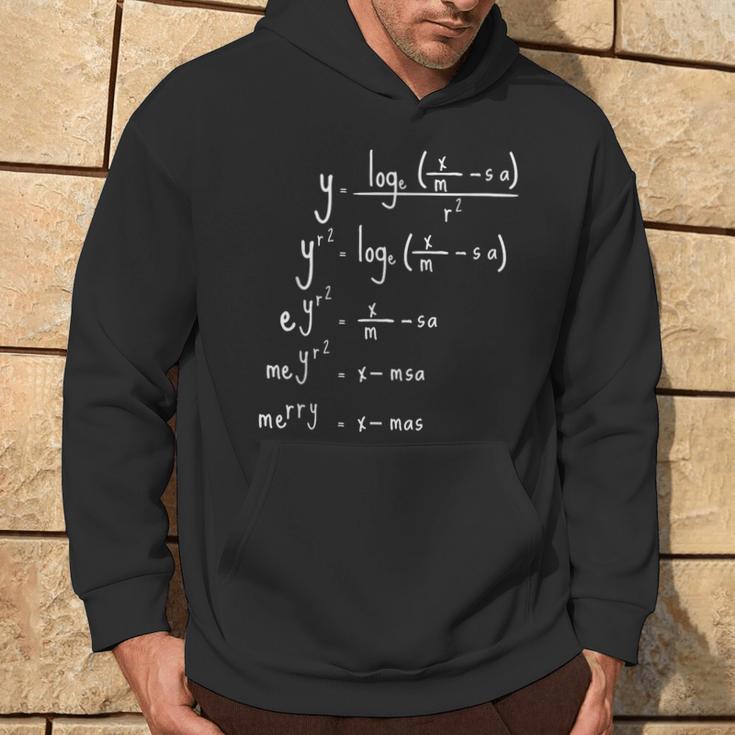 Merry Christmas Maths Christmas Kapuzenpullover Lebensstil