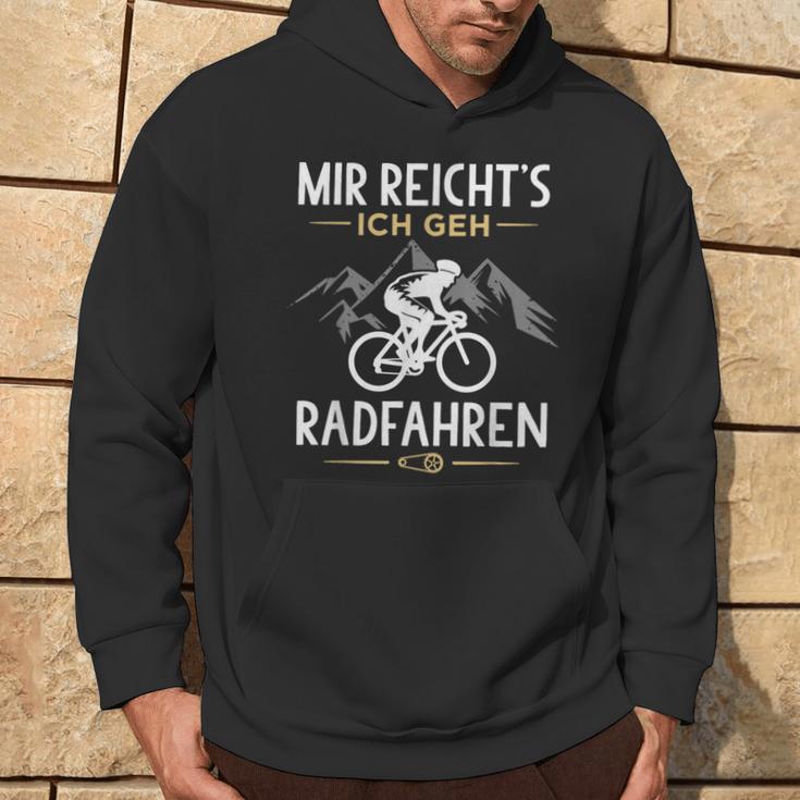 Mir Reichts Ich Geh Cycling Bicycle Kapuzenpullover Lebensstil