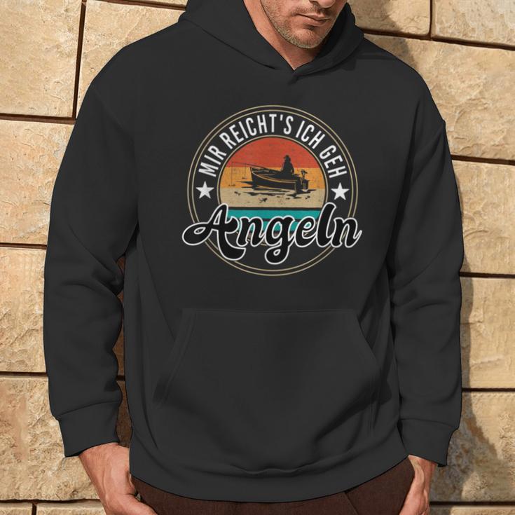 Mir Reicht's Ich Geh Fishing Sports Fisherman Kapuzenpullover Lebensstil