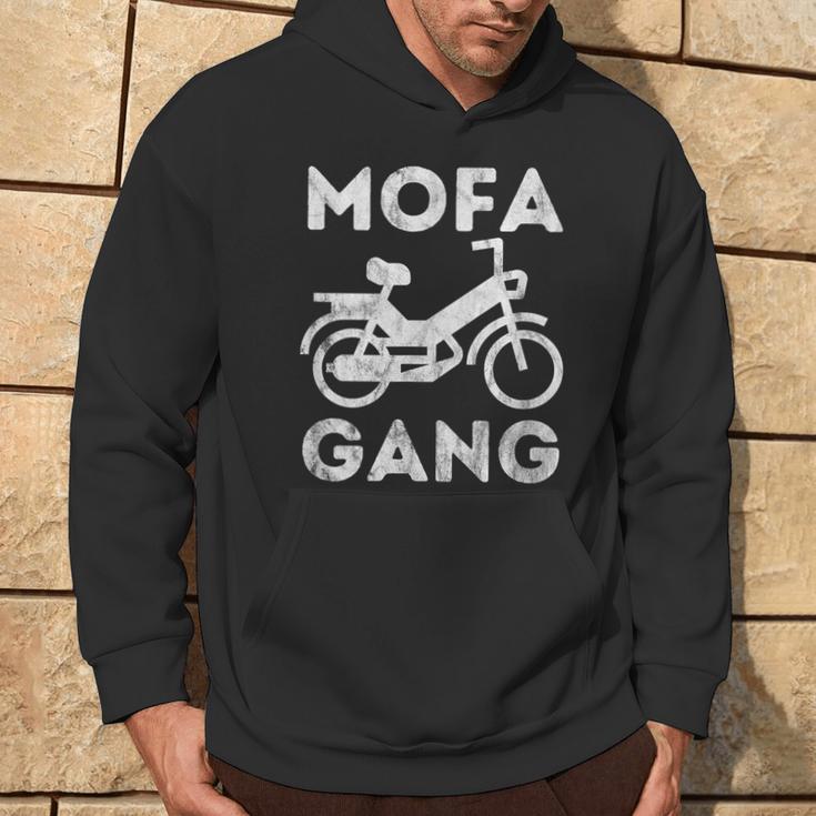 Mofa-Gang Moped Kapuzenpullover Lebensstil