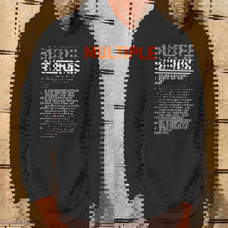 Multiple Sclerosis Awareness Ms Definition Warrior Support Sudadera Estilo de vida