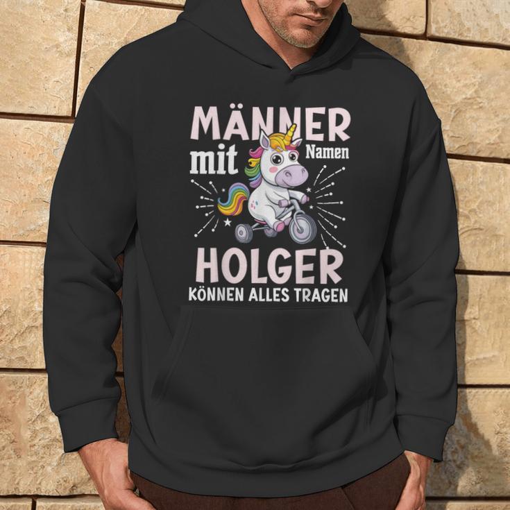 Name Holger Birthday Saying First Name Holger Kapuzenpullover Lebensstil