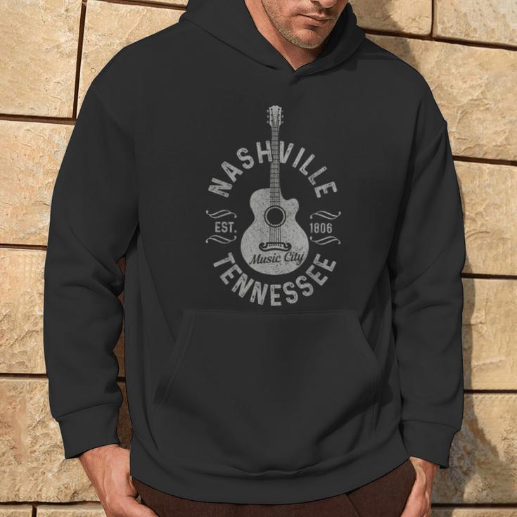 Nashville Tennessee Usa Country Music City Souvenir Kapuzenpullover Lebensstil