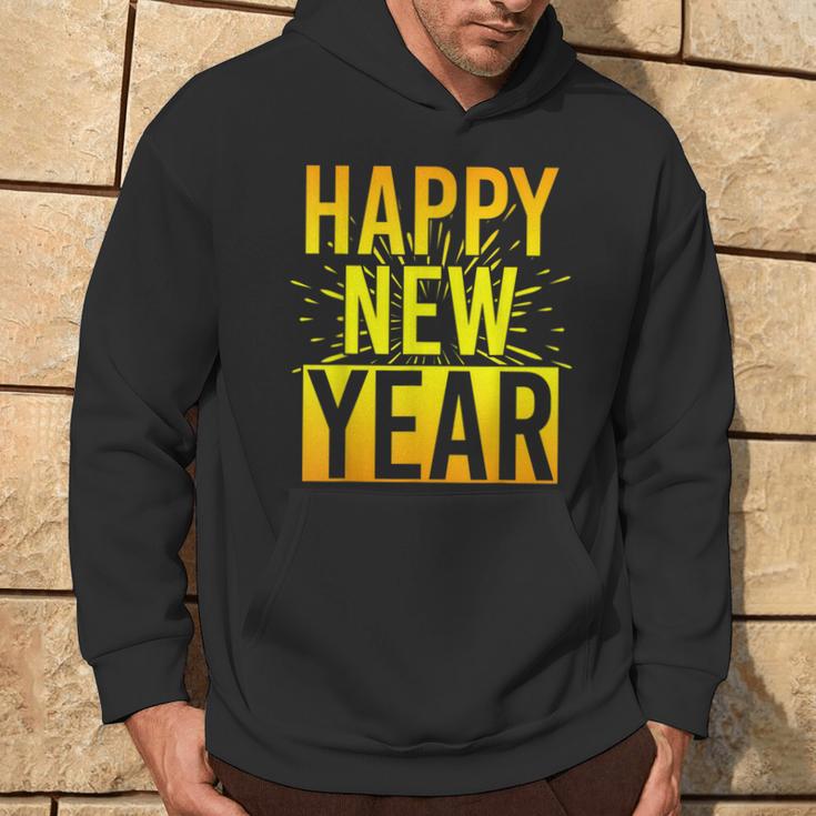 Nye New Year's Eve Party Confetti Fireworks Happy New Year Kapuzenpullover Lebensstil