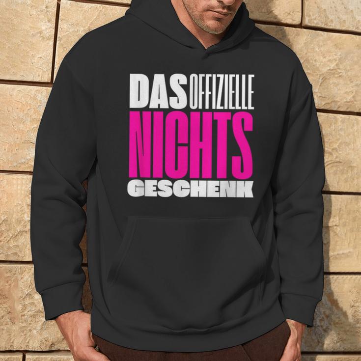 Official Nothing Idea Wir Schenken Uns Nichts Kapuzenpullover Lebensstil